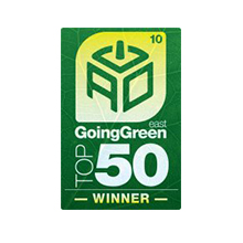 Going green logo