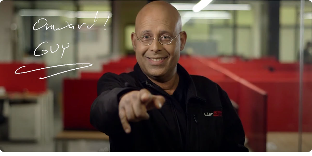In Memorial of Guy Sella, CoFounder, CEO and Chairman SolarEdge